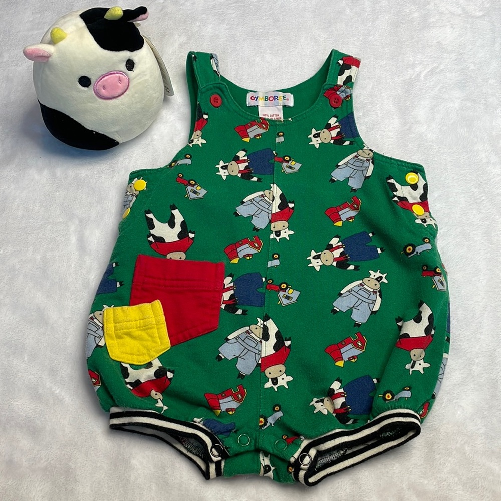 90’s Gymboree cow onesie